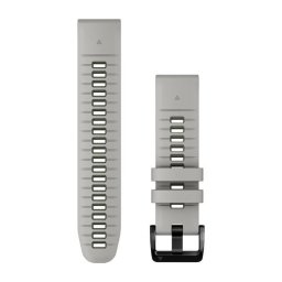Garmin Óraszíj 22 mm szürke/mohazöld szilikon (QuickFit)