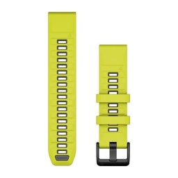 Garmin Óraszíj 22 mm sárga/grafit (QuickFit)