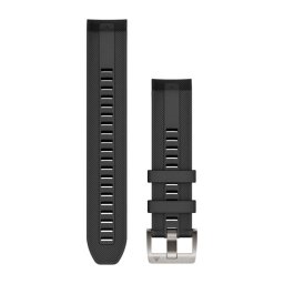 Garmin Óraszíj 22 mm fekete szilikon (QuickFit), MARQ (Gen 2)