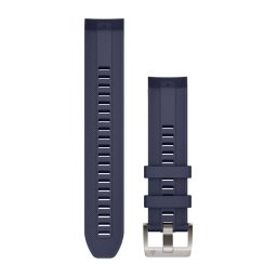 Garmin Óraszíj 22 mm navy szilikon (QuickFit), MARQ (Gen 2)