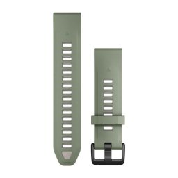 Garmin Óraszíj 20 mm oliva/szürke szilikon (QuickFit)