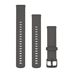 Garmin Óraszíj 18 mm szürke szilikon (Quick Release) Venu 3