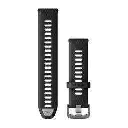Garmin Óraszíj 22 mm. Fekete-szürke (Quick Release) Forerunner 265