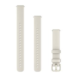 Garmin Óraszíj Lily 2 14mm szilikon, elefántcsont, krémarany csattal (110-175mm)