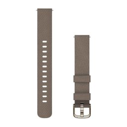 Garmin Óraszíj Lily 2 14mm nylon, kávé, krémarany csattal (110-175mm)