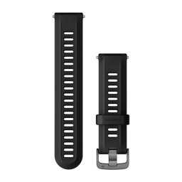 Garmin Óraszíj Forerunner 955 fekete, szürke csattal