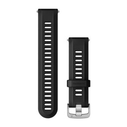 Garmin Óraszíj Forerunner 955 fekete, ezüst csattal