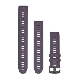 Garmin Óraszíj 20 mm mély orchidea szilikon, extra hosszú kiegészítő szíjja (Instinct 2S)