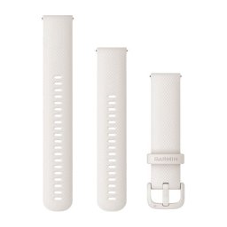 Garmin Óraszíj vivomove Sport, 20mm, Silicone, Ivory