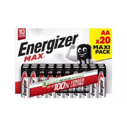 ENERGIZER Elem, AA ceruza, 20 db, ENERGIZER "Max"