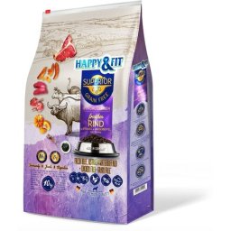 Happy&Fit Superior GF Hypo friss marha, strucc, vízibivaly és sütőtök(2 x 10 kg) 20kg