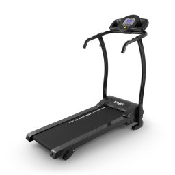 KLARFIT Pacemaker X3, futópad, 1,5 HP, 12 km/h, pulzusmérő, 3 dőlésszög (FIT18-PM-X3-BK)