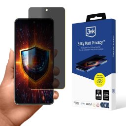 3mk védőfólia Silky Matt Privacy a Motorola Moto G56 készülékhez