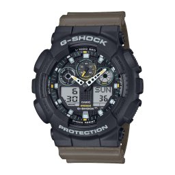 Casio GA-100TU-1A3ER G-Shock férfi analóg-digitális karóra