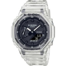 Casio GA-2100SKE-7AER G-Shock férfi analóg-digitális karóra
