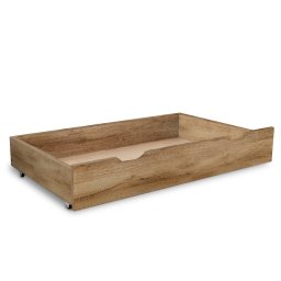 Tároló doboz ágy alá, 98 cm, artisan tölgy