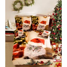3D Pamut ágynemű MAGIC PAWS színes + párnahuzat 40x50 cm ajándékba Ágyneműhuzat mérete: 70 x 90 cm | 140 x 200 cm