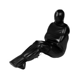 Ouch! Xtreme Body Bag - búslakodó testzsák BDSM játékhoz (fekete)
