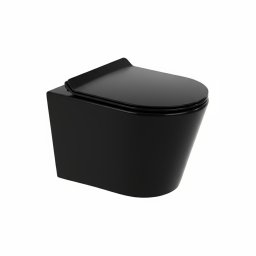 Tina fali rimless WC soft close ülőkével fekete