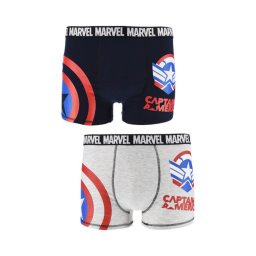 Marvel Captain America férfi boxeralsó 2 darab/csomag XL