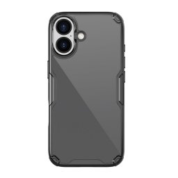 NILLKIN NATURE PRO szilikon telefonvédő (ütésállóság, légpárnás sarok) FEKETE Apple iPhone 17