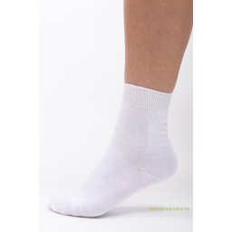 Brigona Komfort pamut zokni 5 pár- fehér 39-40