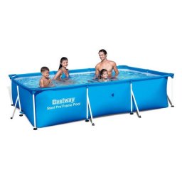 Bestway 300x201x66cm fémvázas medencetest 56404