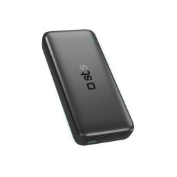 SBS Infinity Power Bank 20000mAh 10W LiFePo USB-A USB-C - Fekete