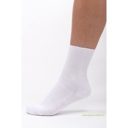 Medical, gumi nélküli zokni 5 pár - fehér 43-44