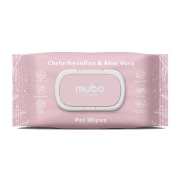 Mubo törlőkendő klórhexidin és aloe vera 40db
