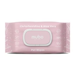 Mubo törlőkendő klórhexidin és aloe vera 100db