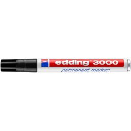 EDDING Alkoholos marker, 1,5-3 mm, kúpos, EDDING "3000", fekete
