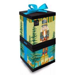 LUIS Diótörő katona duo - tea és csokoládé díszdobozban / 60 g + 90 g