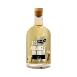 Les Arranges Coco Vanille rum 28% 0,7 gyümölcs hússal