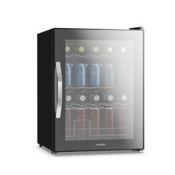Klarstein Beersafe italhűtő tükrös üvegajtóval | 64 x 48 cm | LED belső világítás ()