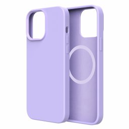 ER POWER CARNEVAL SNAP szilikon borítás iPhone 14 Pro készülékhez MagSafe-fel - lila