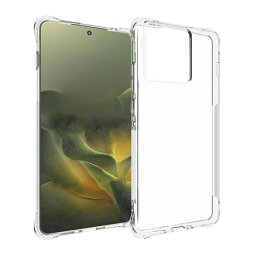 Szilikon telefonvédő (ütésállóság, légpárnás sarok) ÁTLÁTSZÓ Motorola Edge 70 (XT2601-2)
