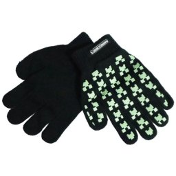 Minecraft Creeper Black gyerek kesztyű 4-8 év Nr4