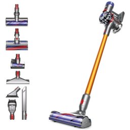 Dyson V8 Absolute 2023 botporszívó, vezeték nélküli, zsák nélküli, szűrővel, minden típusú padlóhoz