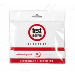 Test and Drive egyszer használatos alkoholszonda (10 db)