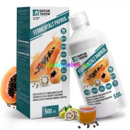 Fermentált Papaya koncentrátum 500 ml, Amla gyümölccsel - Natur Tanya