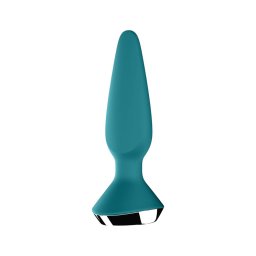 Satisfyer Plug-ilicious 1 - okos anál vibrátor (zöld)