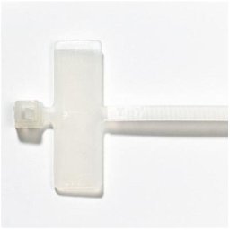 Visszahúzható szalag címkével 2,4x103mm, fehér, 100db