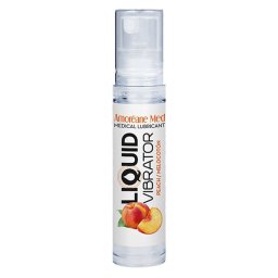 Amoréane Liquid Vibrator - csikló stimuláló gél hölgyeknek, barack illattal (10 ml)