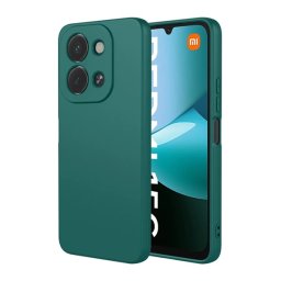 Szilikon telefonvédő (matt) SÖTÉTZÖLD Xiaomi Redmi 15C 4G
