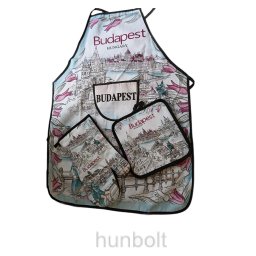 Budapest látványosságai kötényszett - Tulipán virág