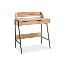 Íróasztal tölgy dekorációval B-168