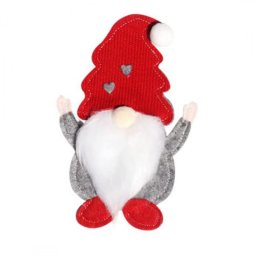 Evőeszköztartó SANTA GNOME piros, 1 db