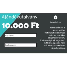Ajándékutalvány10