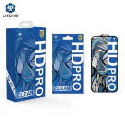 Apple iPhone 17 Air Lito HD Pro ESD 2.5D Full Üvegfólia - Fekete